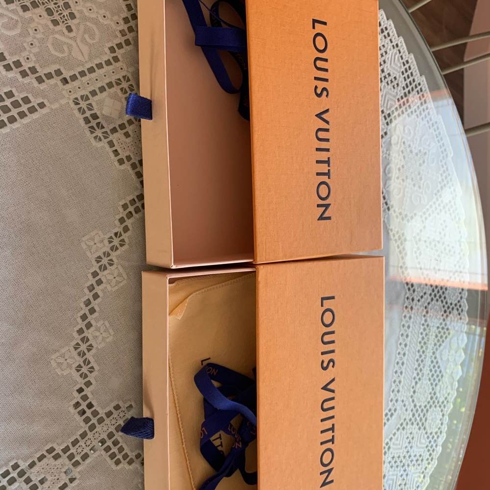 Louis Vuitton small box.